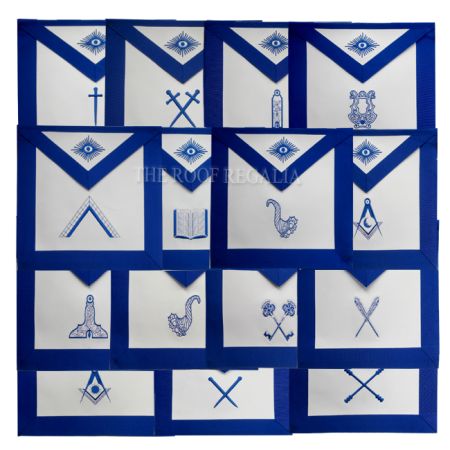 Masonic Blue Lodge Officer Apron #3